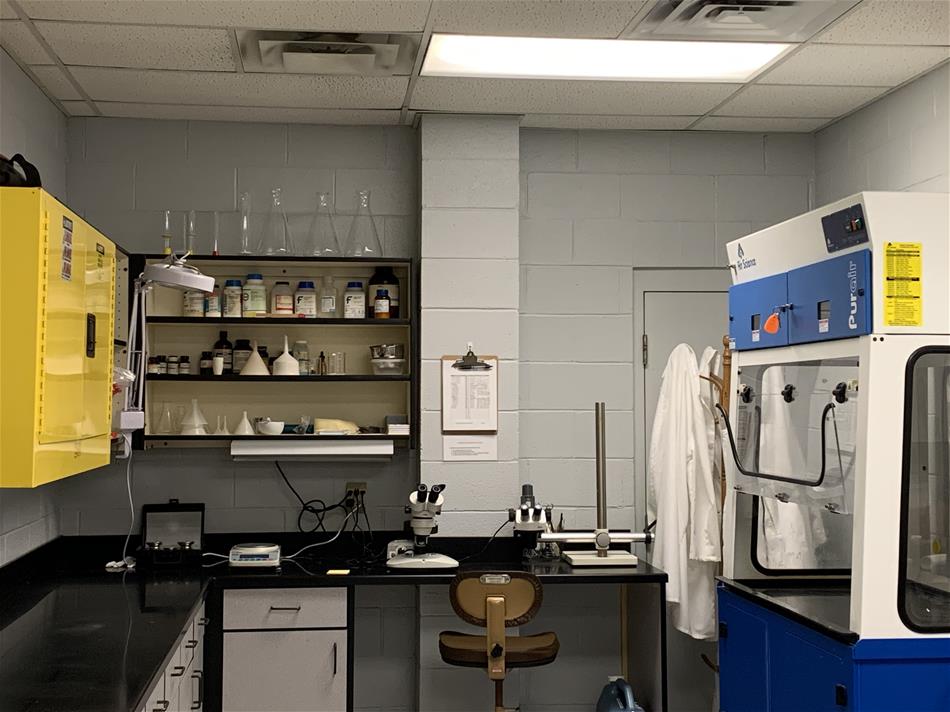 Picture of Crime Lab equipment