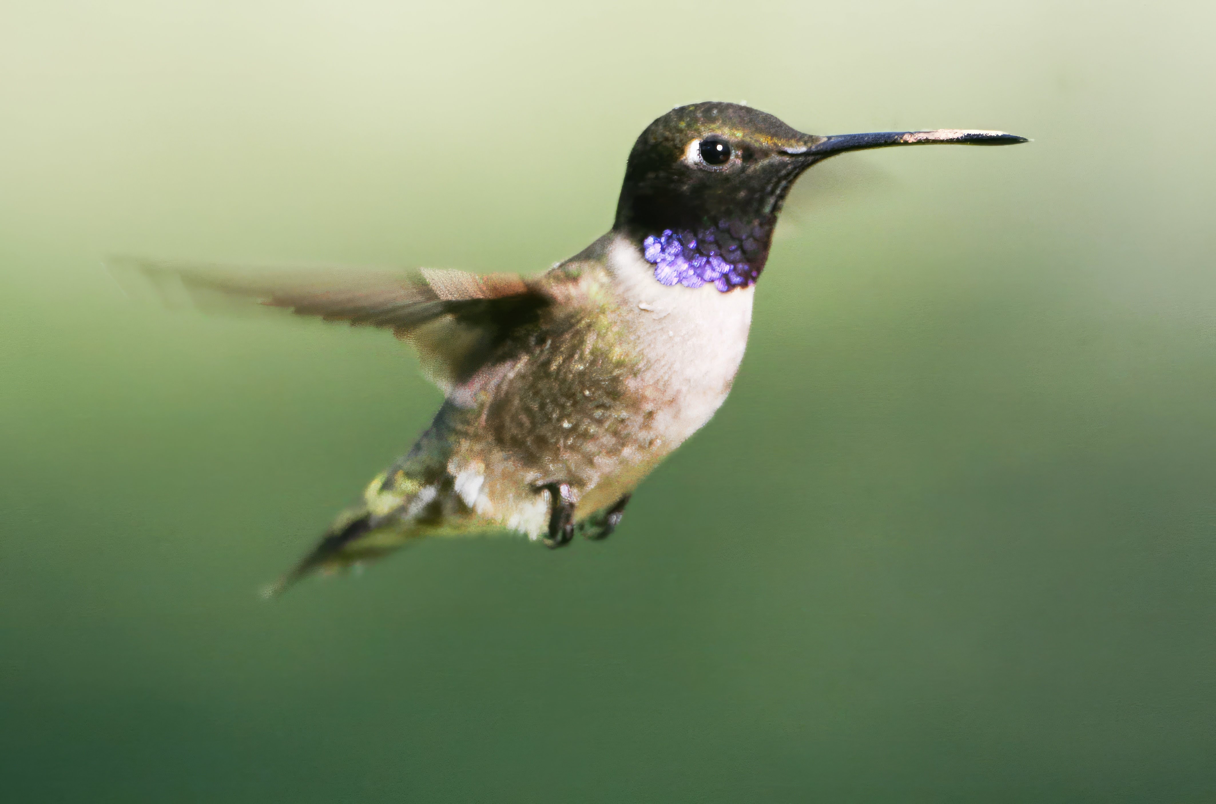 Black-ChinnedHummingbird