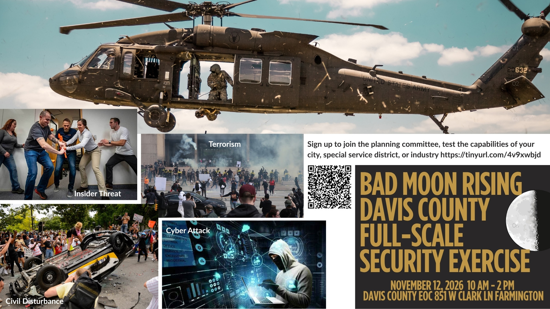 Bad Moon Rising Davis County Full Scale Security Exercise