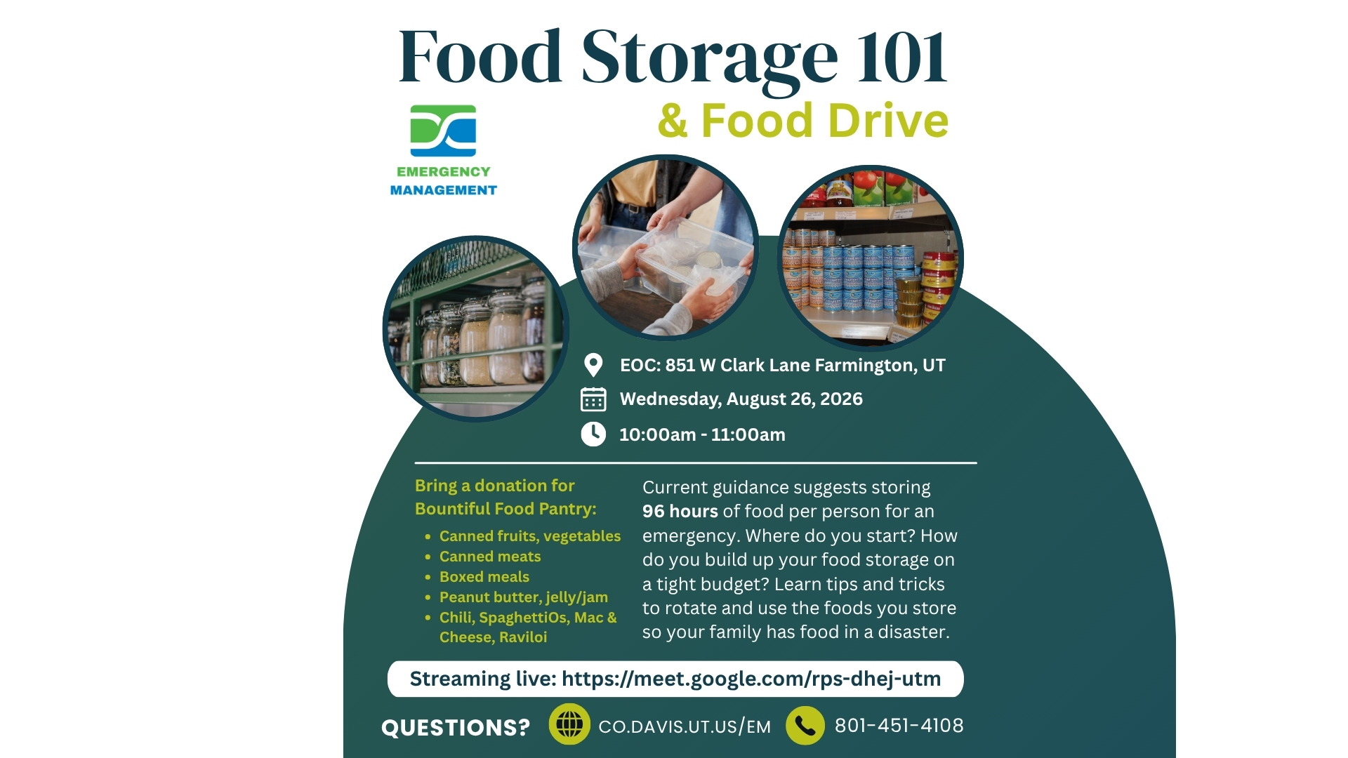 Food Storage 101