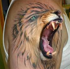 Body Art Tiger Tattoo